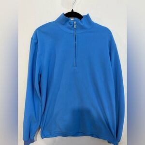 Bogner Blue Zip Up Sweater